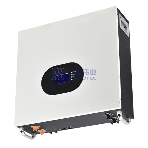 25.6V 200AH Wall-mounted LiFePO4 Solar Lithium Battery Pack