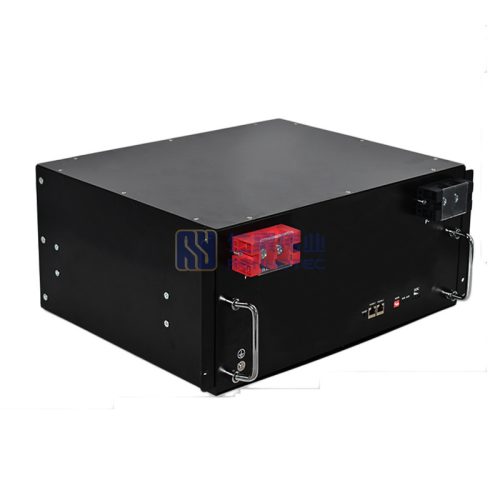 48V 150AH Rack-mounted LiFePO4 Solar Lithium Battery