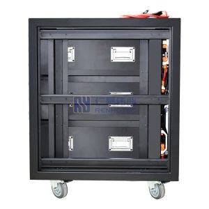 51.2V 100AH Rack-mounted LiFePO4 Solar Lithium Battery Pack